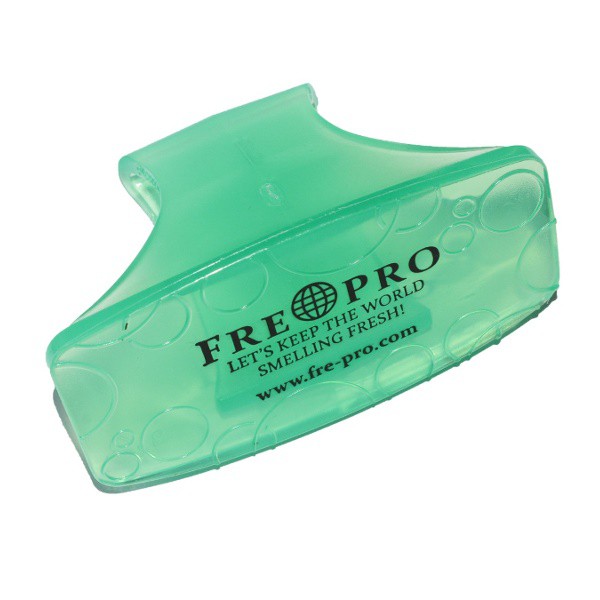 Vonný clip na WC FrePro Cucumber meloun | Čistící, dezinf.prostř., dezodoranty - Přípravky na WC - Závěsy na WC a pissoárové kostky